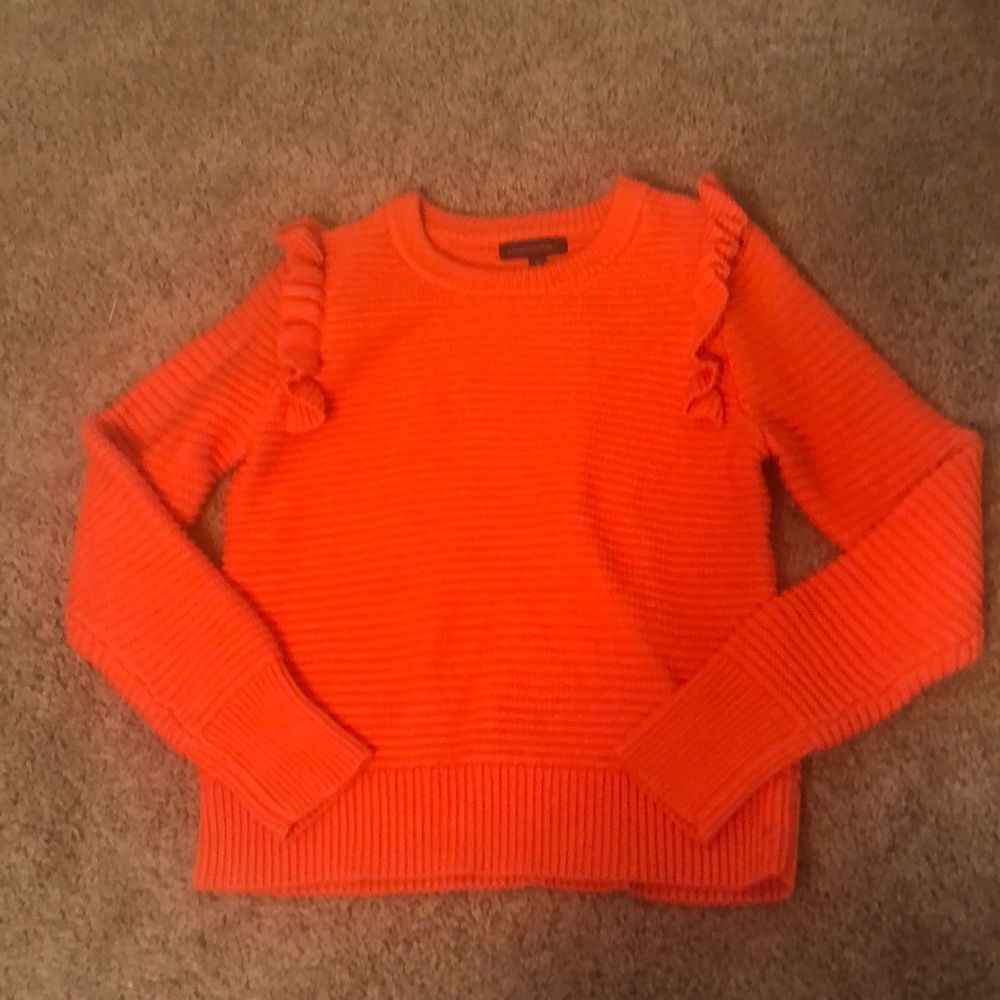Banana Republic Orange Sweater Sz M